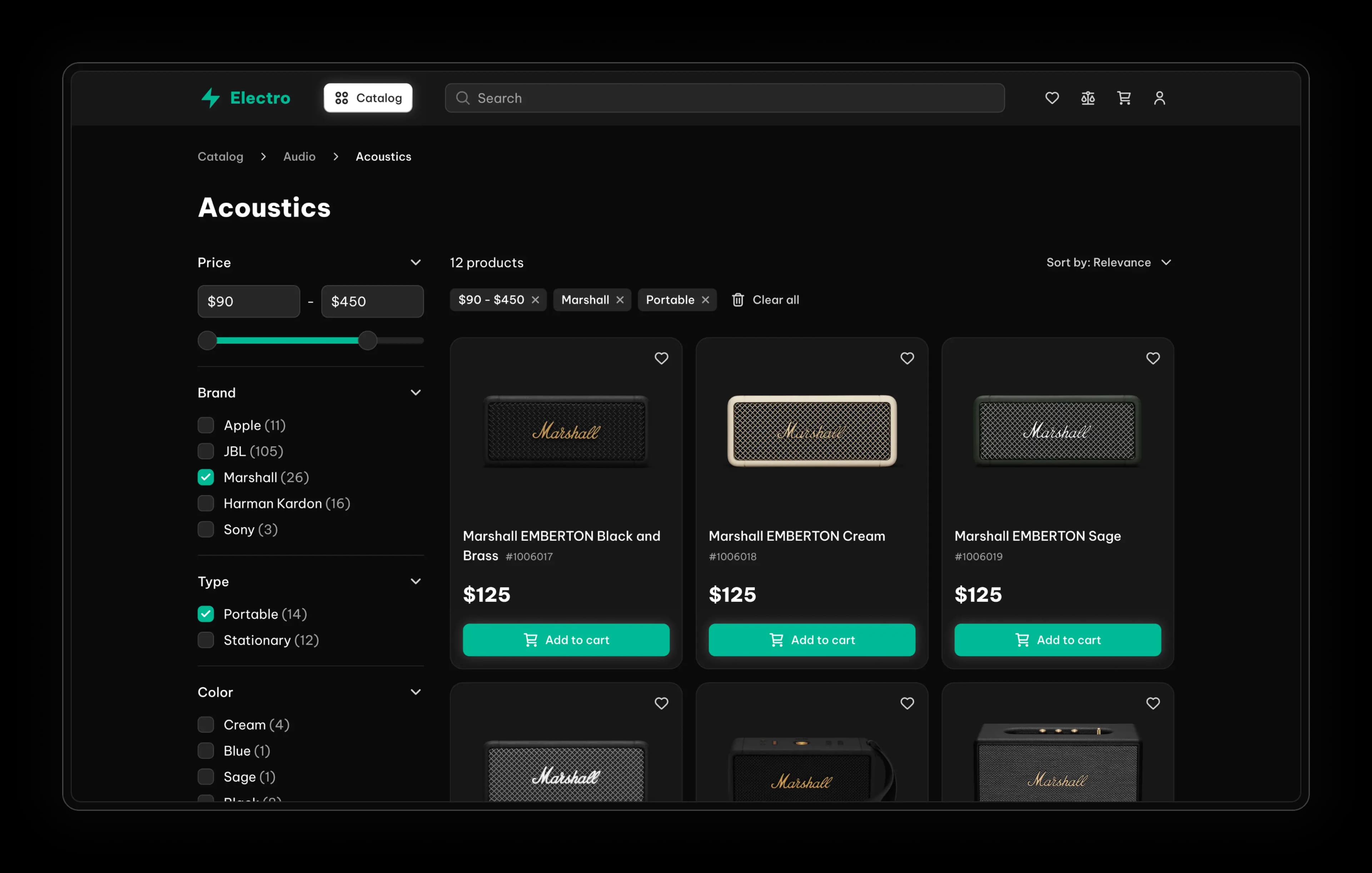 Desktop e-commerce platform interface showcase demonstrating our scalable solutions